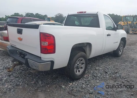 2007 Chevrolet Silverado 1500 Work Truck из США, поврежденный, VIN 1GCEC14X77Z602135